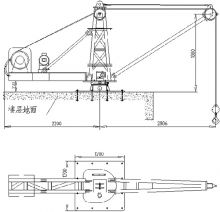 Xuzhou Worldo  Multi-functional Portable Hoist Machine TSJ50 (R) for sale